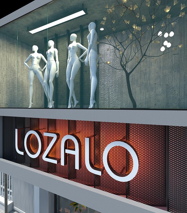 thiết kế shop thời trang nam Lozalo 6