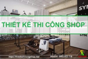 Báo giá thiết kế nội thất shop