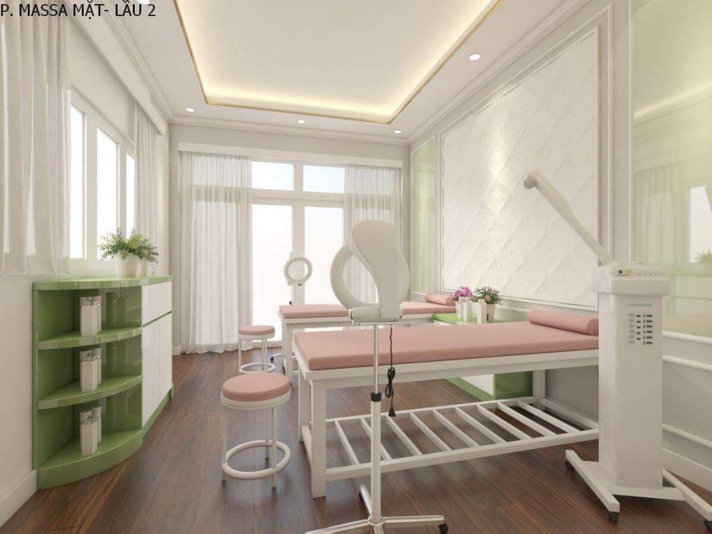 thiết kế spa Hana Beauty 3