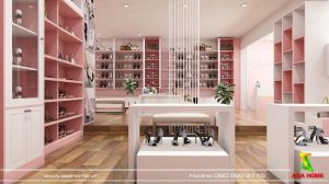 thiết kế shop giày dép Quỳnh 4