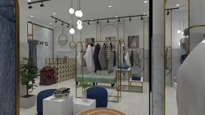 Tư vấn thiết kế shop thời trang nam Zen's closet miễn phí